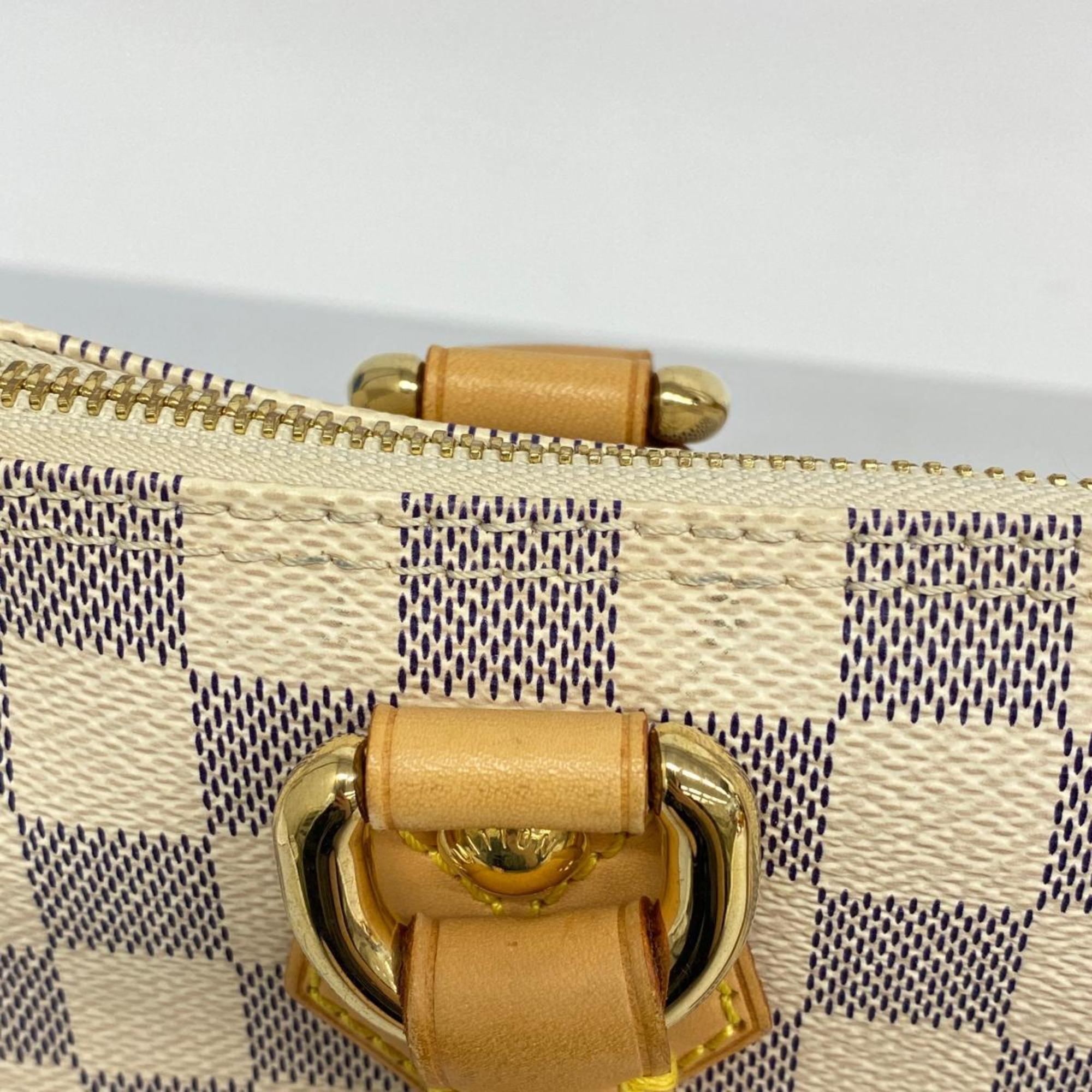 Louis Vuitton Tote Bag Damier Azur Saleya PM N51186 White Women's