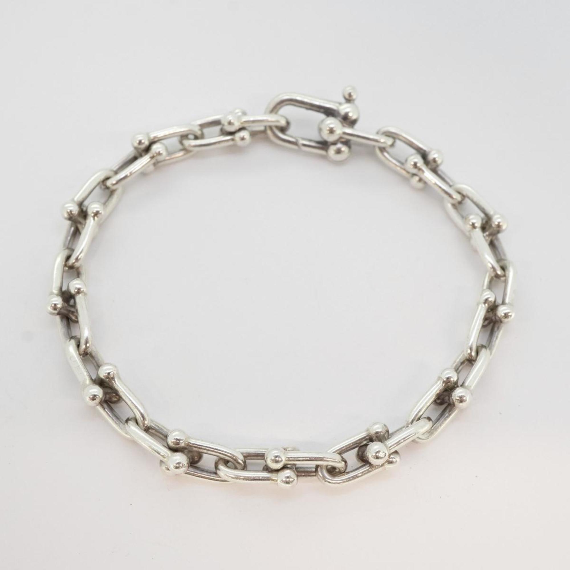 Tiffany Bracelet Small Hardware Link 925 Silver Women's