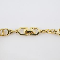 Christian Dior Bracelet CD GP Plated Gold Women's