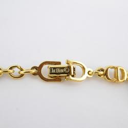 Christian Dior Bracelet CD GP Plated Gold Women's