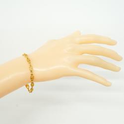 Christian Dior Bracelet CD GP Plated Gold Women's