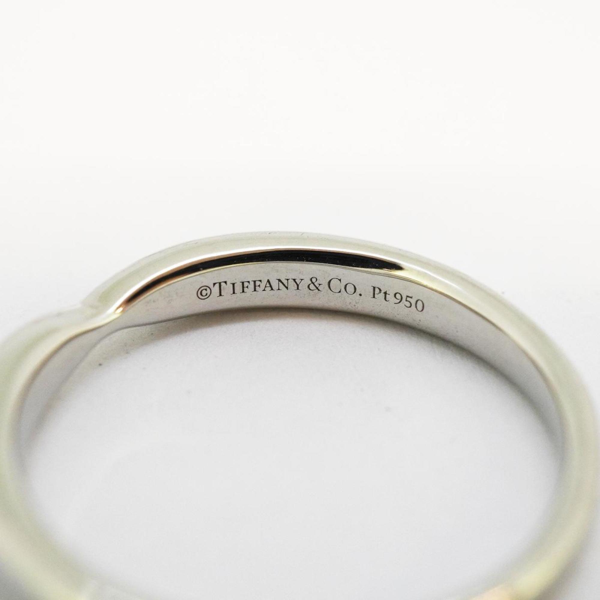 Tiffany Ring Harmony Wedding Pt950 Platinum Ladies