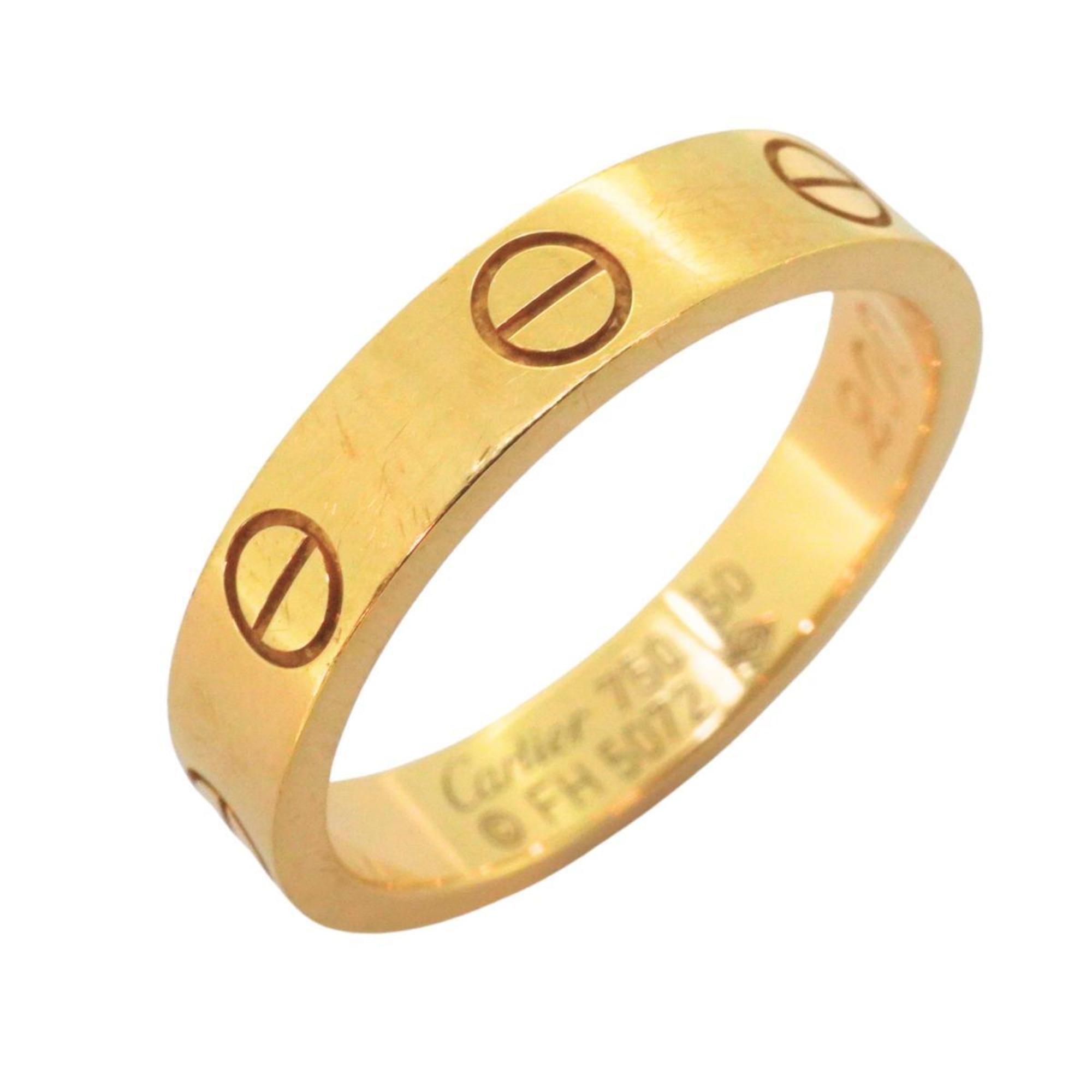 Cartier Ring Love K18YG Yellow Gold Ladies