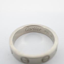 Cartier Ring Love K18WG White Gold Ladies