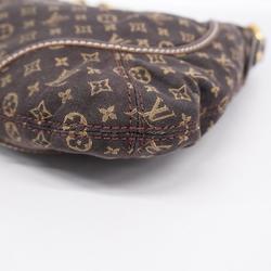 Louis Vuitton Shoulder Bag Monogram Run Manon PM M98621 Brown Ladies