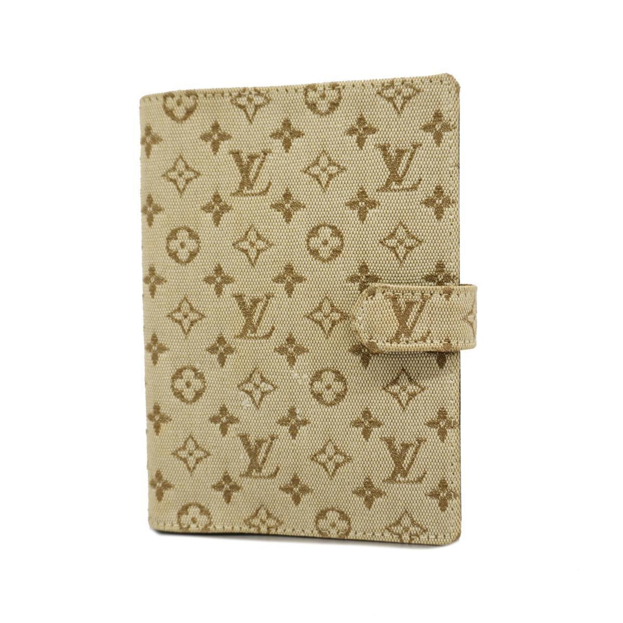 Louis Vuitton Notebook Cover Monogram Agenda PM R20911 Khaki Men's Women's