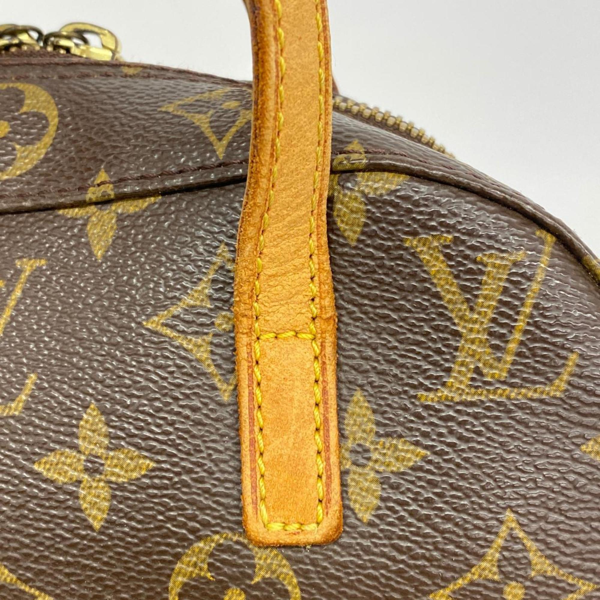 Louis Vuitton handbag Monogram Spontini M47500 brown ladies