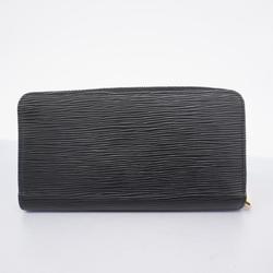 Louis Vuitton Long Wallet Epi Zippy M68755 Noir Men's Women's