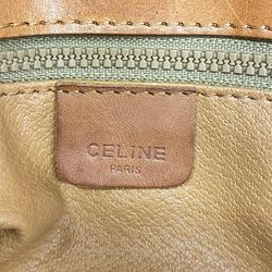 Celine Shoulder Bag Macadam Brown Women's