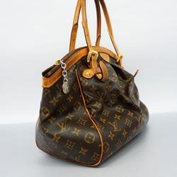 Louis Vuitton Handbag Monogram Tivoli GM M40144 Brown Ladies