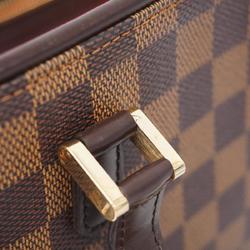 Louis Vuitton Tote Bag Damier Manosque PM N51121 Ebene Women's