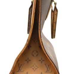 Louis Vuitton Tote Bag Monogram Reverse On the Go MM M45321 Brown Women's