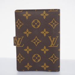 Louis Vuitton Notebook Cover Monogram Agenda PM R20005 Brown Men's Women's