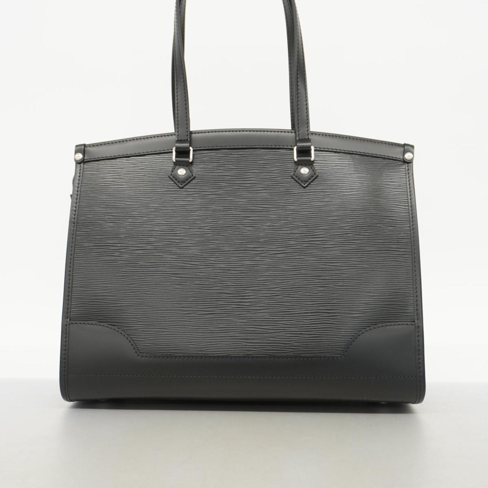 Louis Vuitton Tote Bag Epi Madeleine GM M59342 Noir Ladies