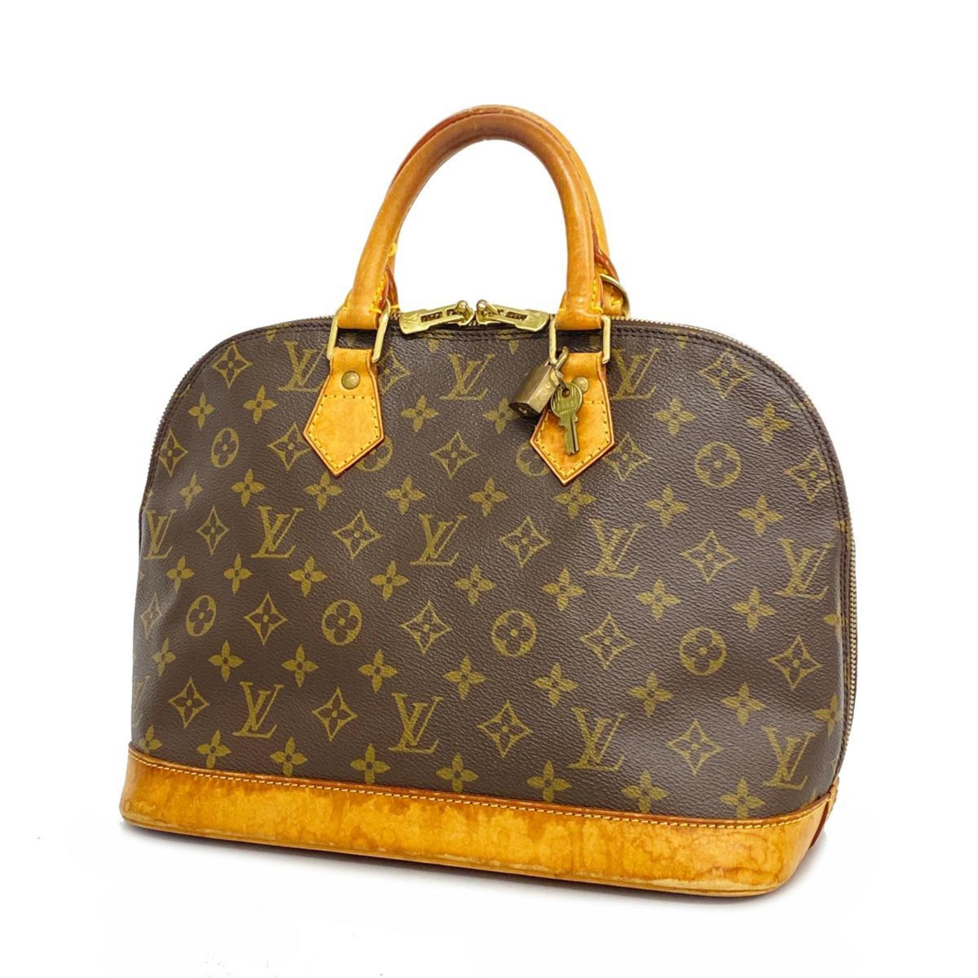 Louis Vuitton handbag Monogram Alma M51130 brown ladies