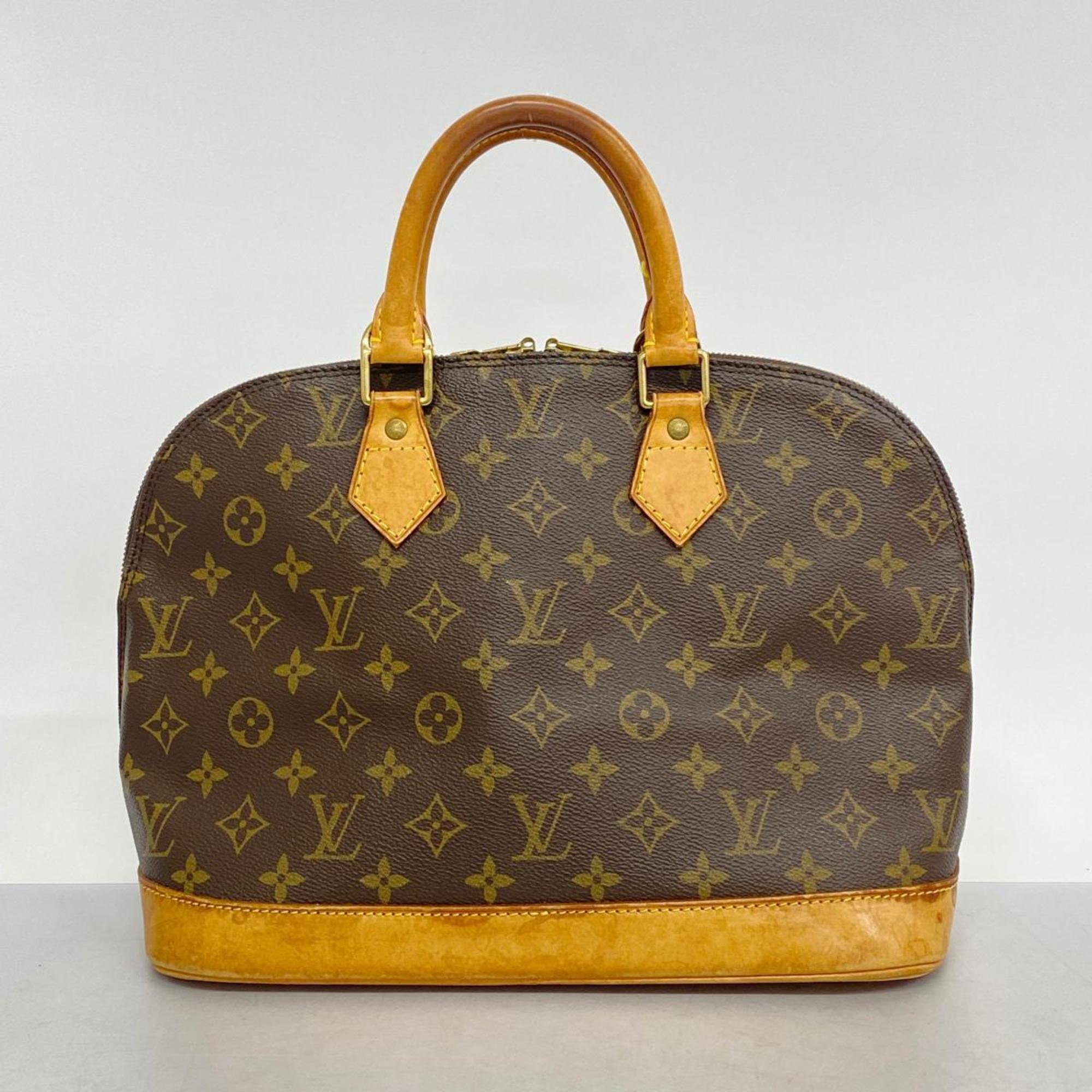 Louis Vuitton handbag Monogram Alma M51130 brown ladies