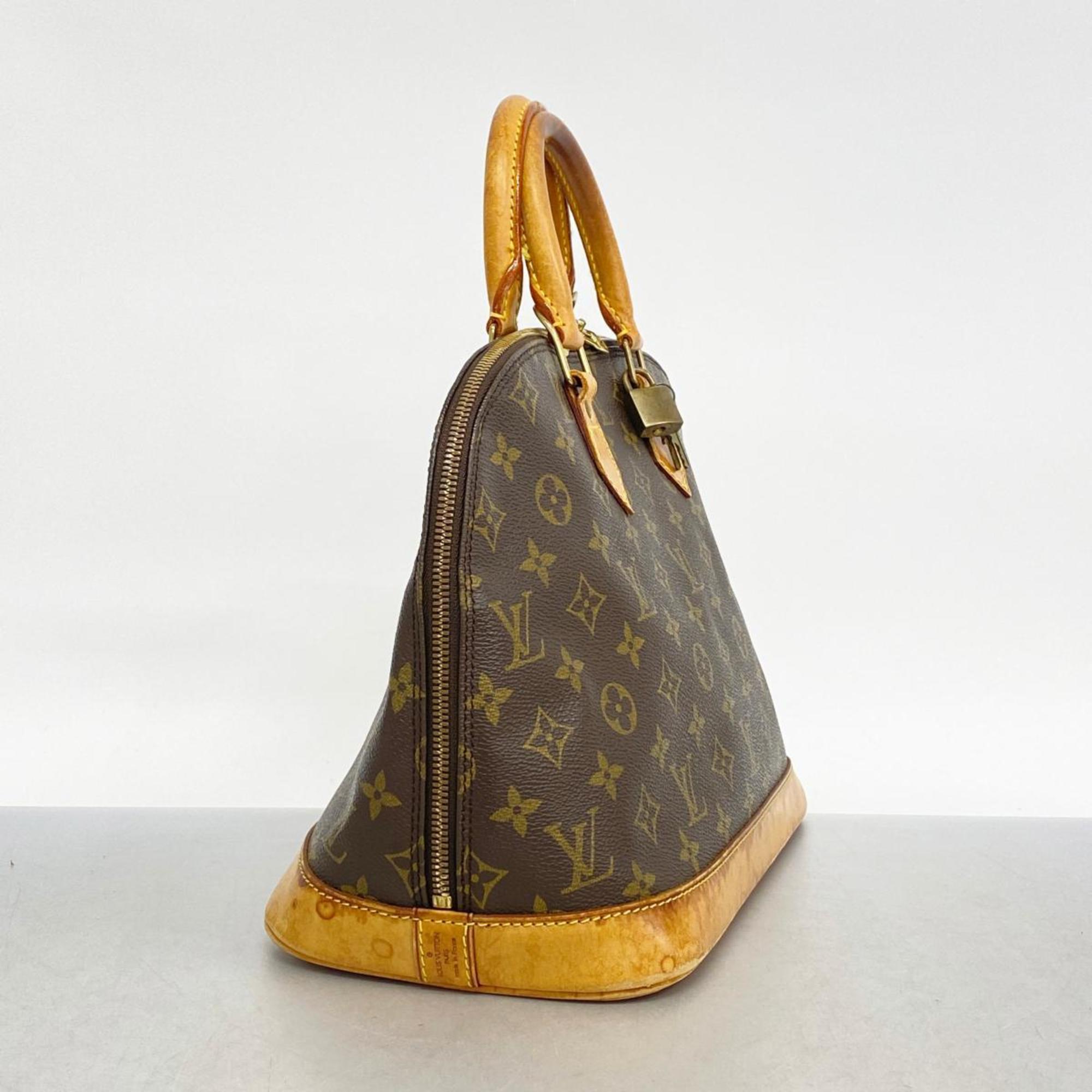 Louis Vuitton handbag Monogram Alma M51130 brown ladies