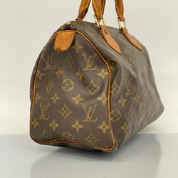 Louis Vuitton Handbag Monogram Speedy 25 M41109 Brown Ladies