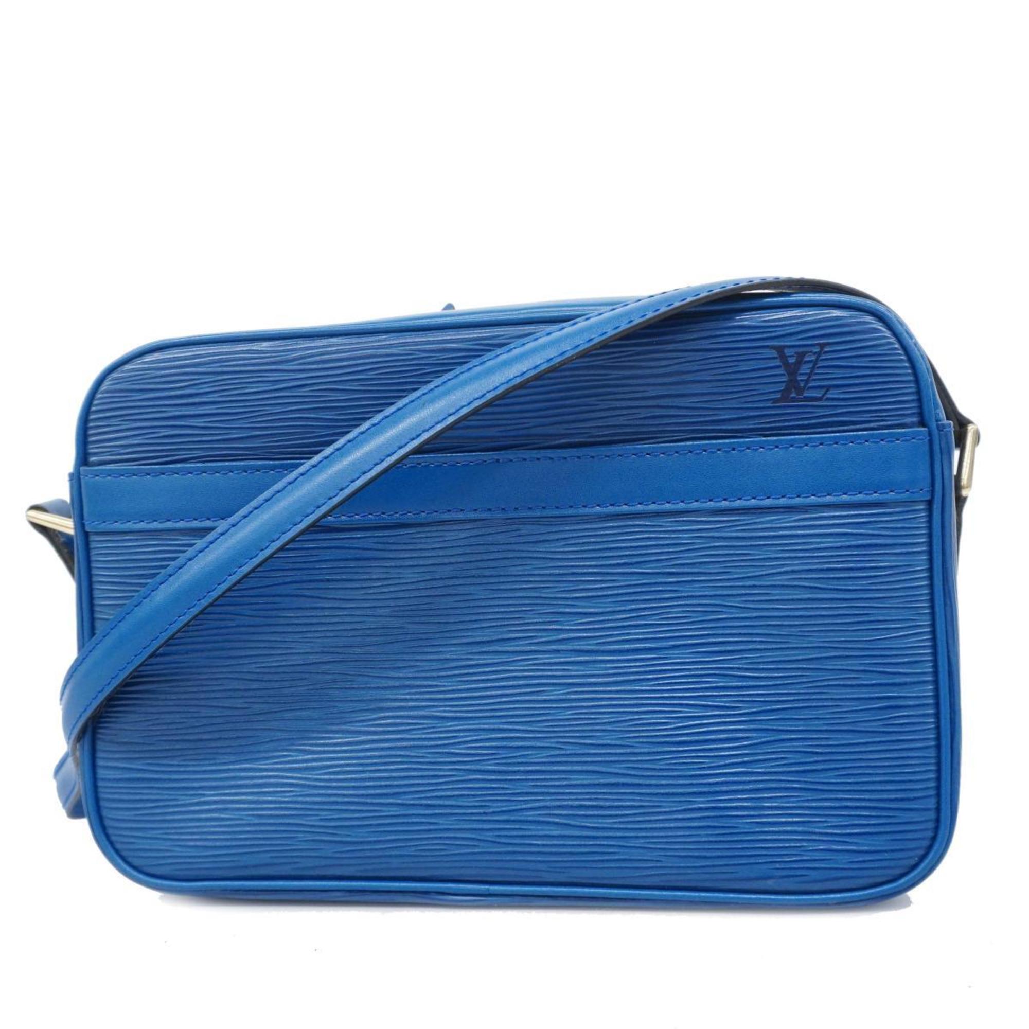 Louis Vuitton Shoulder Bag Epi Trocadero 24 M52315 Toledo Blue Ladies