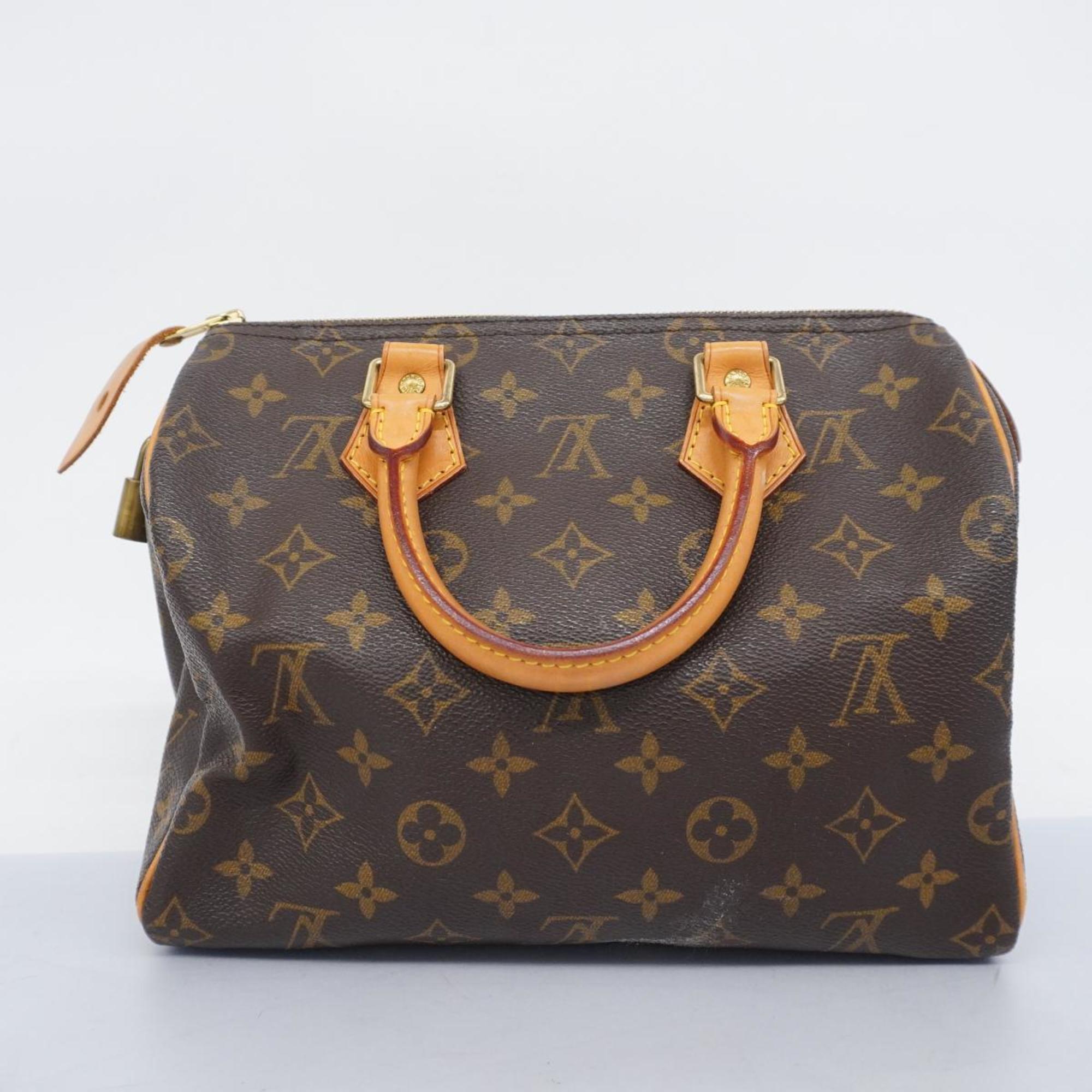 Louis Vuitton Handbag Monogram Speedy 25 M41109 Brown Ladies