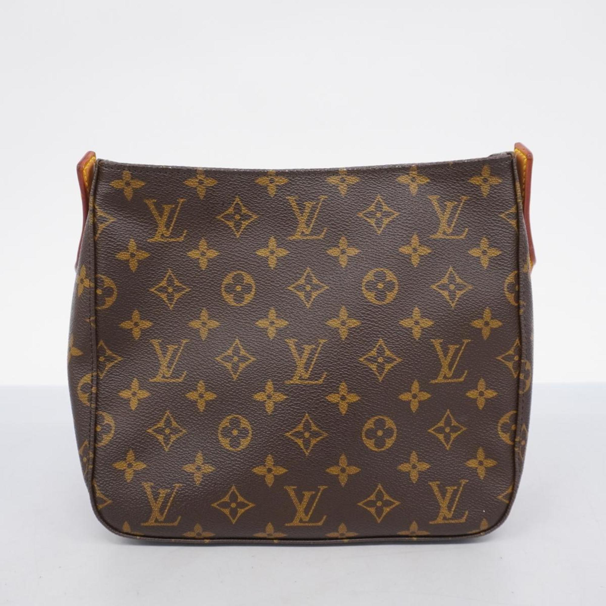 Louis Vuitton Shoulder Bag Monogram Looping MM M51146 Brown Women's