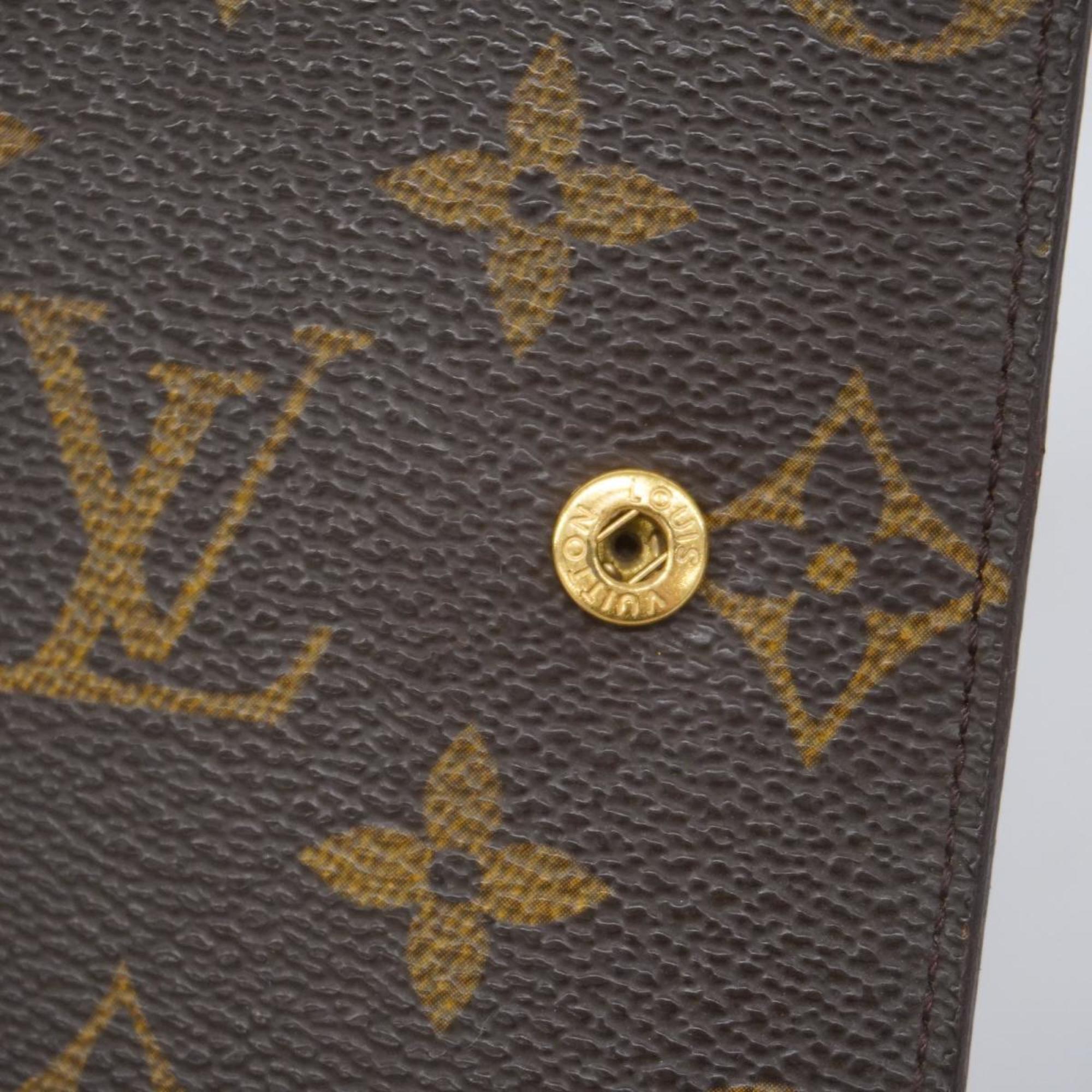 Louis Vuitton Notebook Cover Monogram Agenda PM R20005 Brown Men's Women's