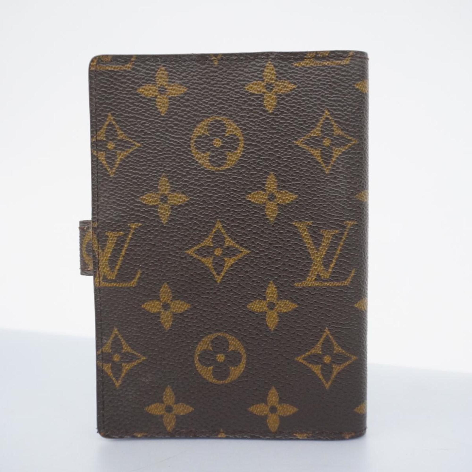 Louis Vuitton Notebook Cover Monogram Agenda PM R20005 Brown Men's Women's