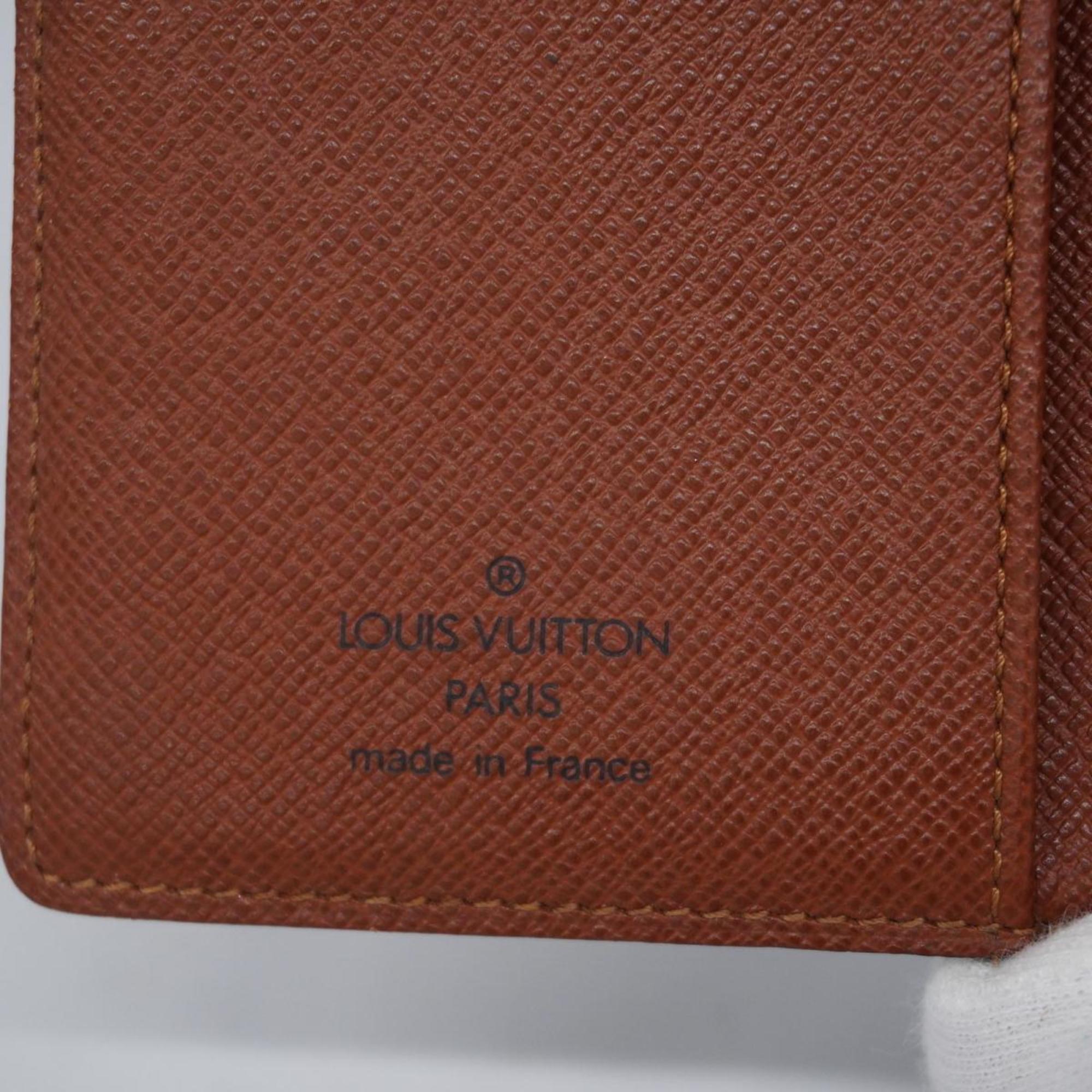 Louis Vuitton Notebook Cover Monogram Agenda PM R20005 Brown Men's Women's