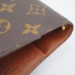 Louis Vuitton Notebook Cover Monogram Agenda PM R20005 Brown Men's Women's