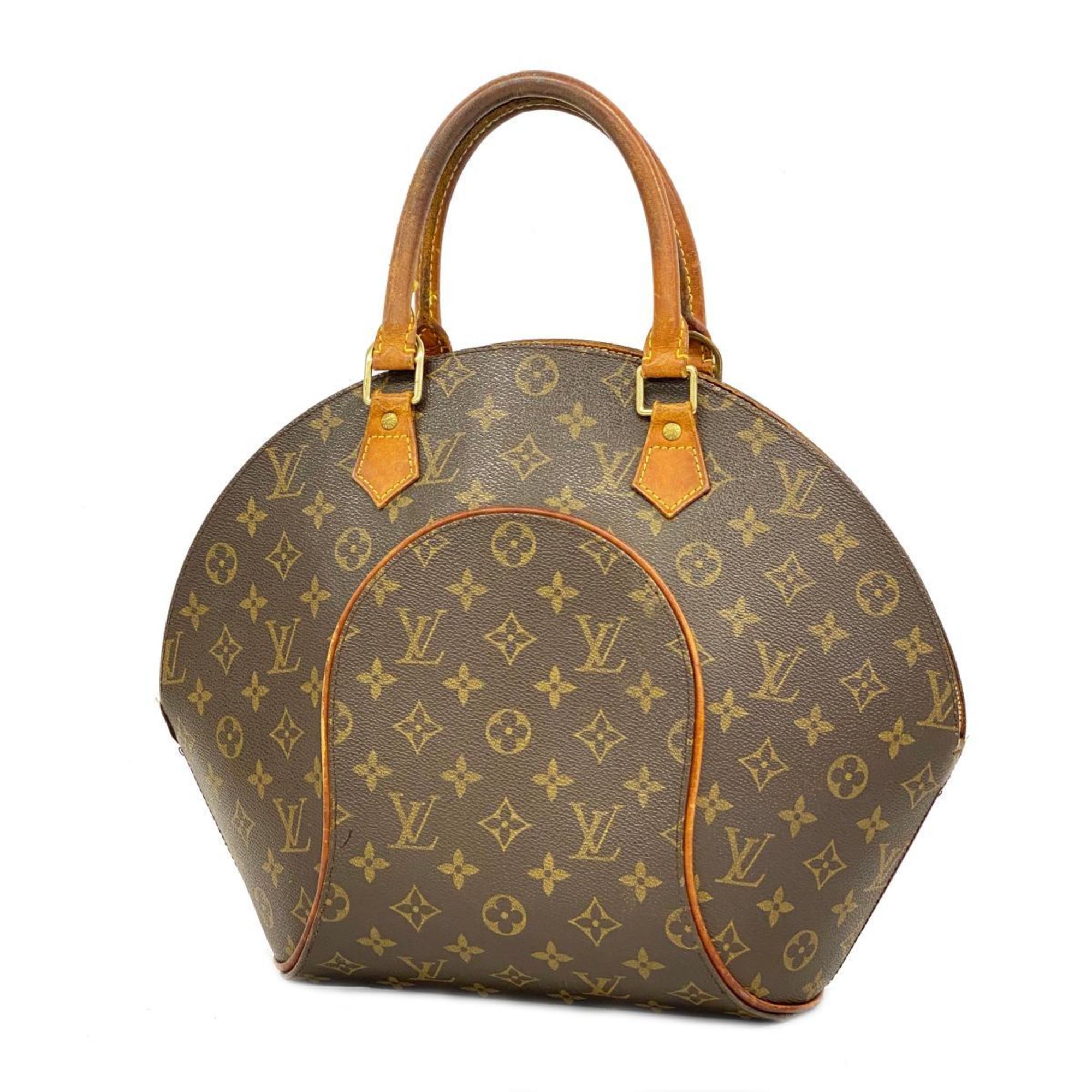 Louis Vuitton Handbag Monogram Ellipse MM M51126 Brown Ladies