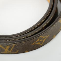 Louis Vuitton Belt Monogram Santur Carre M6800 Brown Men's