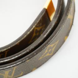 Louis Vuitton Belt Monogram Santur Carre M6800 Brown Men's