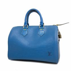 Louis Vuitton Handbag Epi Speedy 25 M43015 Toledo Blue Ladies