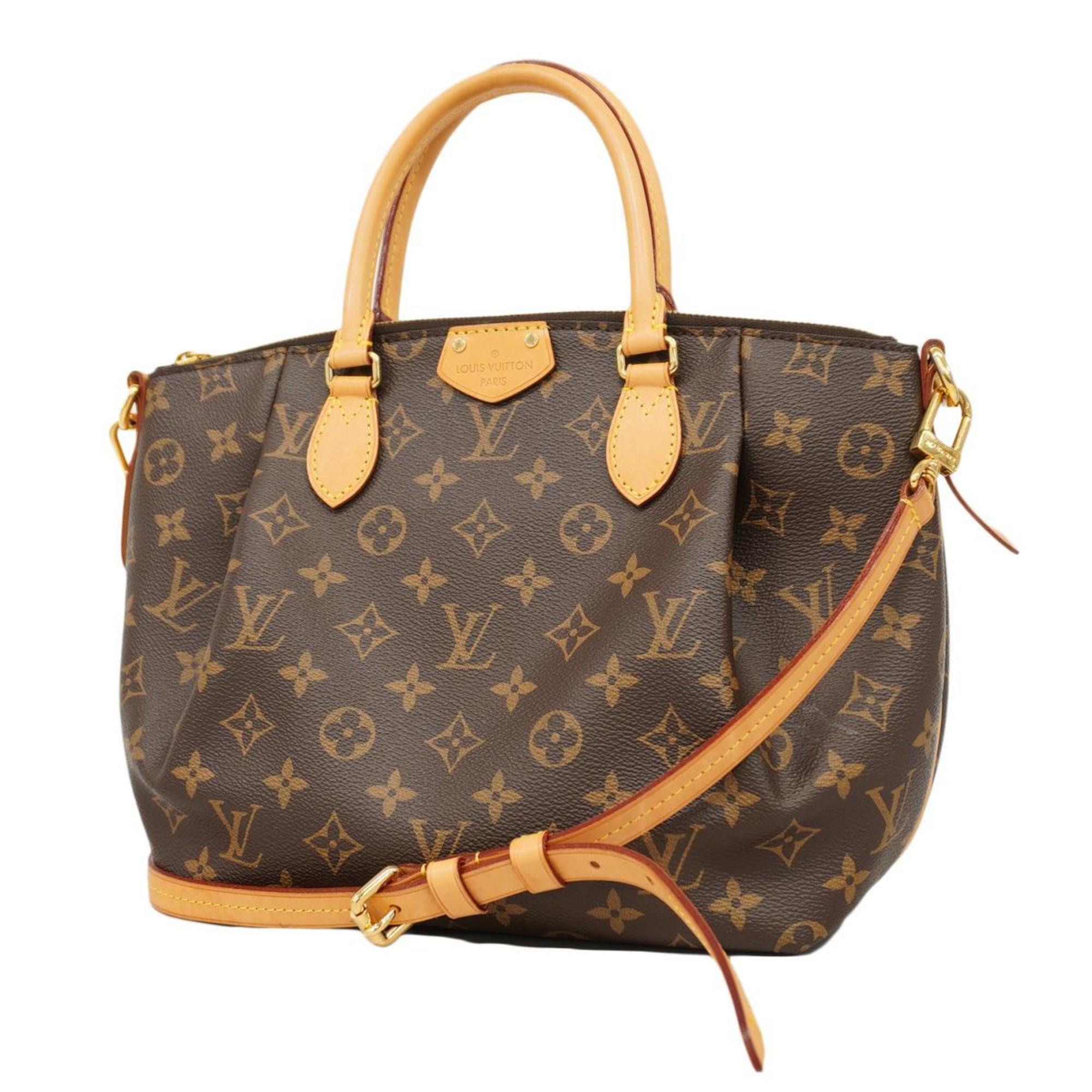 Louis Vuitton Handbag Monogram Turen PM M48813 Brown Ladies