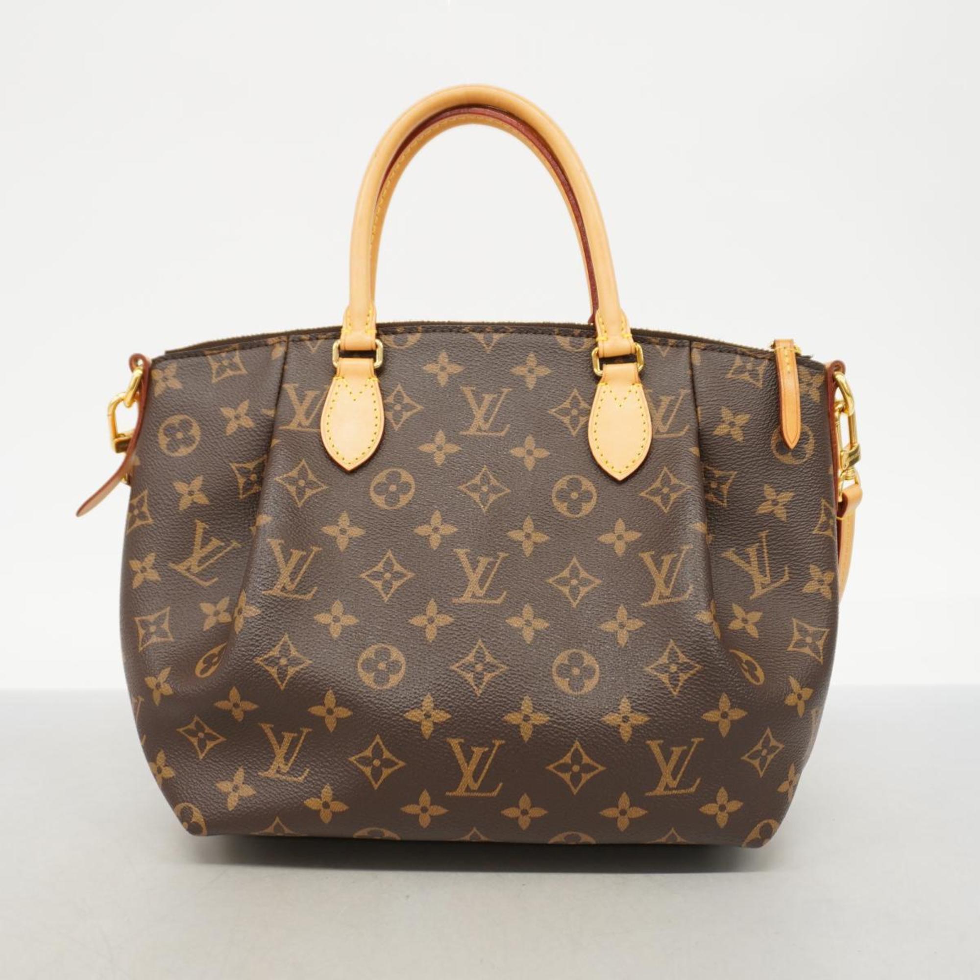 Louis Vuitton Handbag Monogram Turen PM M48813 Brown Ladies