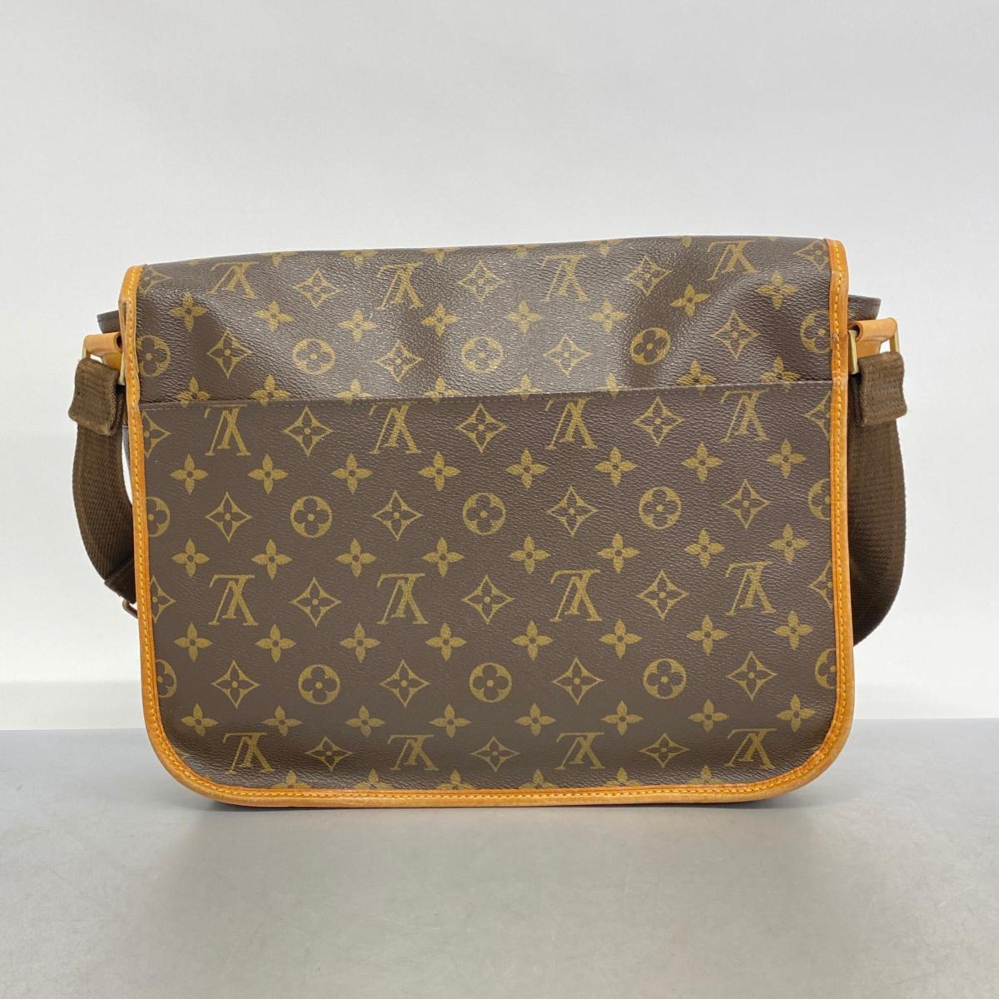 Louis Vuitton Shoulder Bag Monogram Bosphore GM M40105 Brown Ladies