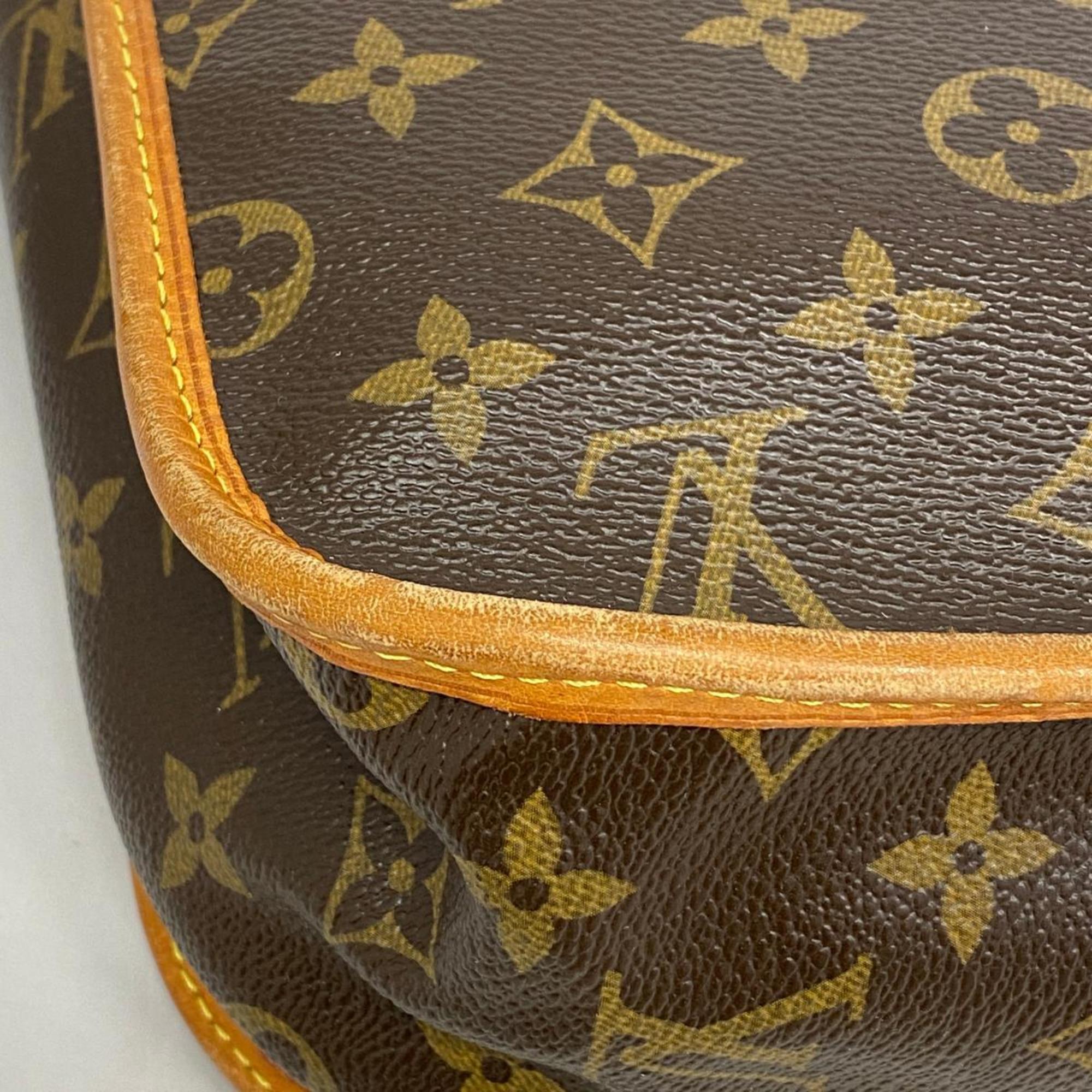 Louis Vuitton Shoulder Bag Monogram Bosphore GM M40105 Brown Ladies