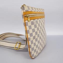 Louis Vuitton Shoulder Bag Damier Azur Pochette Bosphore N51112 White Women's