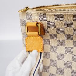 Louis Vuitton Shoulder Bag Damier Azur Pochette Bosphore N51112 White Women's