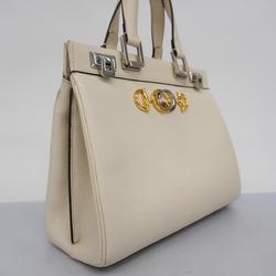 Gucci handbag Zumi 569712 leather ivory ladies