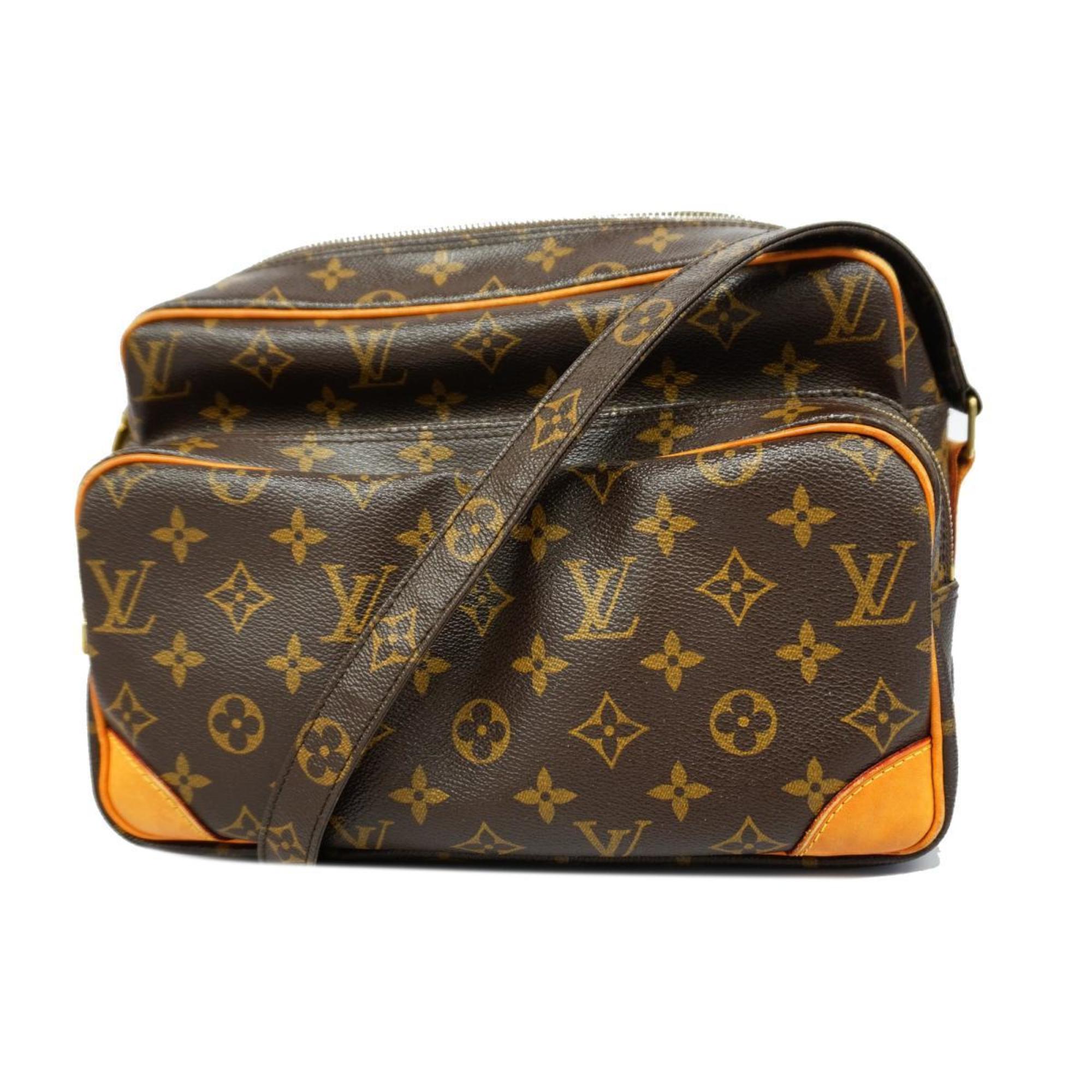 Louis Vuitton Shoulder Bag Monogram Nile M45244 Brown Ladies