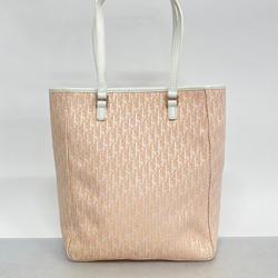 Christian Dior Tote Bag Canvas Pink Women's