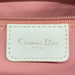 Christian Dior Tote Bag Canvas Pink Women's