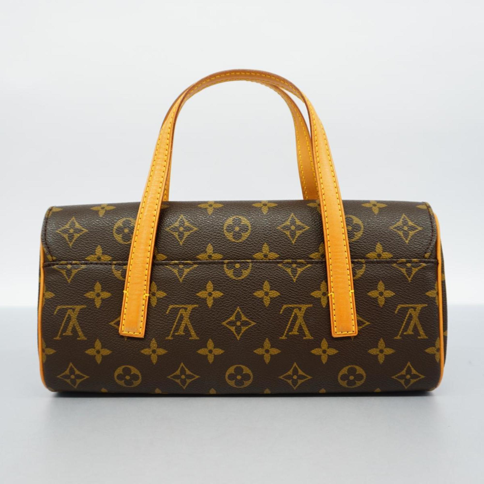 Louis Vuitton Handbag Monogram Sonatine M51902 Brown Ladies