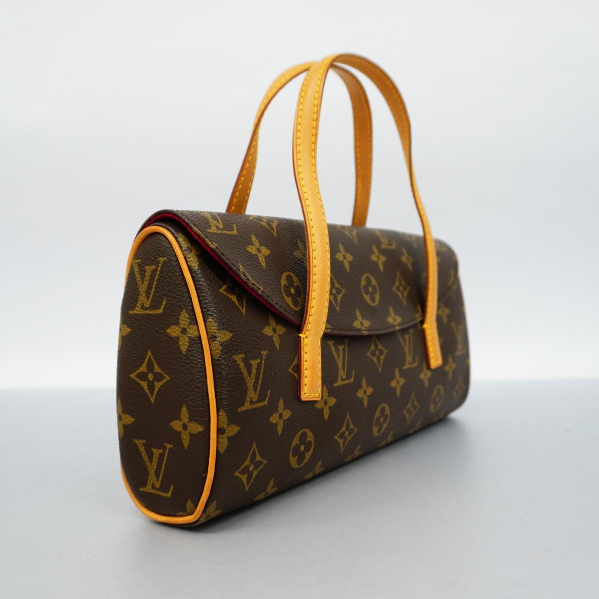 Louis Vuitton Handbag Monogram Sonatine M51902 Brown Ladies