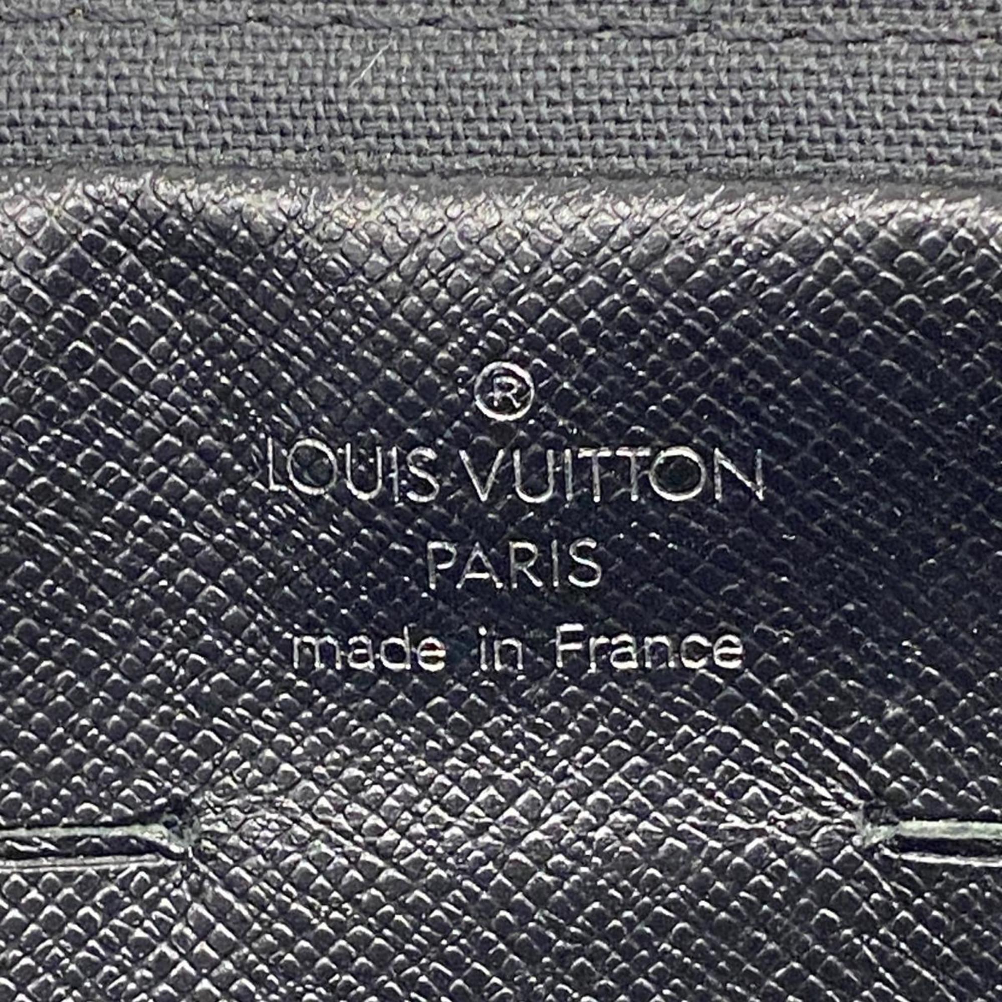 Louis Vuitton Clutch Bag Taiga Pavel M31142 Ardoise Men's