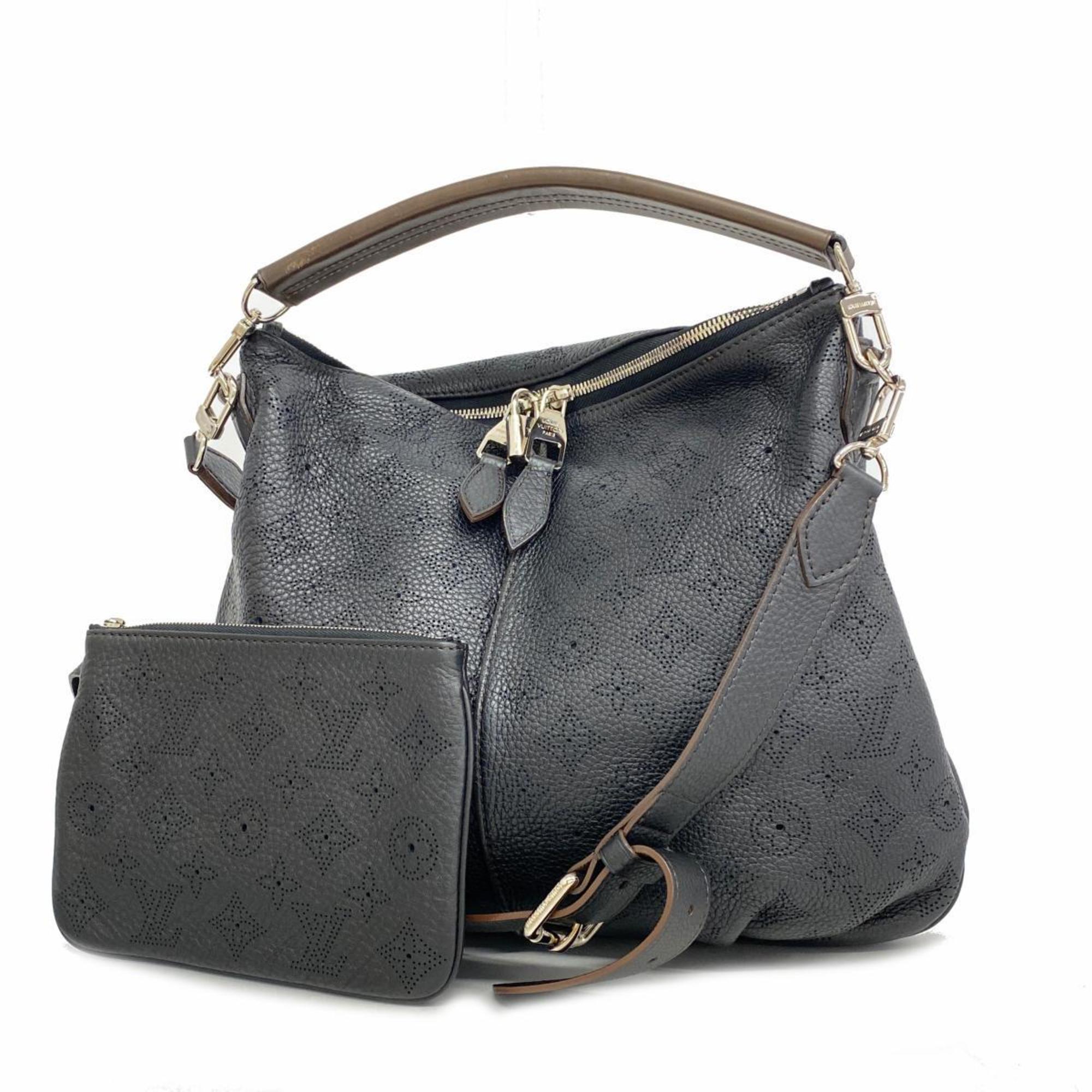 Louis Vuitton Shoulder Bag Mahina Selene PM M93987 Noir Ladies