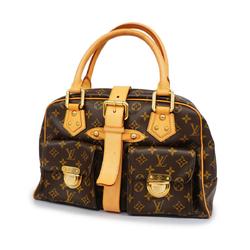 Louis Vuitton Tote Bag Monogram Manhattan GM M40025 Brown Ladies