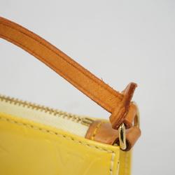 Louis Vuitton Pouch Vernis Lexington M91010 Yellow Ladies