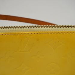 Louis Vuitton Pouch Vernis Lexington M91010 Yellow Ladies